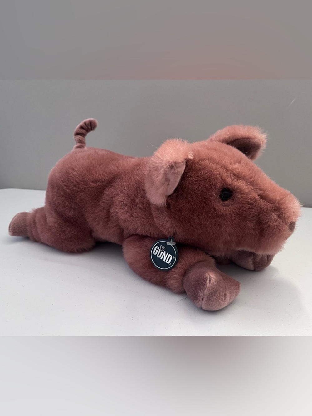 Rare Vintage 1984 GUND Collectors Classics Piggaletto Pig Plush Stuffed Toy